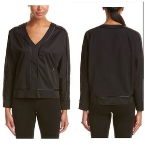 NEW Derek Lam 10C X Athleta Black Velocity Jacket Coat Blazer Small